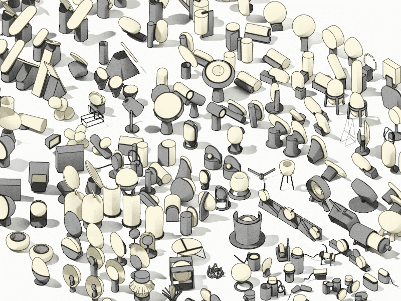 Gravity Sketch - Concepts exported and rendered in Keyshot to evaluate, by Designer Nicholas Baker